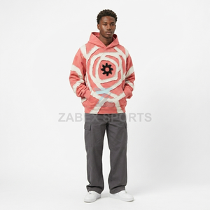 ZABEX SPORTS Sweat à capuche unisexe en molleton de coton doux et chaud, tissu épais, idéal pour l'hiver, vente en gros - Product Image 6