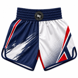 Shorts de combat MMA pour hommes RISE, 100% polyester, respirant, séchage rapide, léger, 180g - Product Image 6