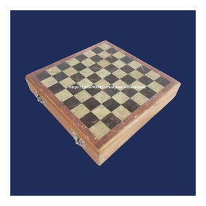 Wholesale Price Durable Handmade Polished Wooden Chess Board <b>Set</b> with Stone Coins Quty <b>Backgammon</b> Game <b>Set</b> - Product Image 1