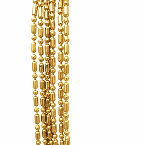 Chaînes en métal en gros pour créateurs de bijoux – Chaînes à maillons multi-styles personnalisées en acier inoxydable et laiton pour marques de luxe - Product Image 1