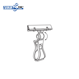 Clip de signalisation pop transparent en PC de 20 mm, injection OEM/ODM, certifié ISO9001, TAIWANSTAR P23000 - Product Image 2