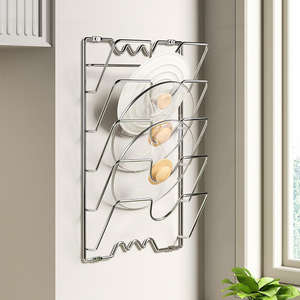 Estante de Almacenamiento Eficiente para la Organización del Hogar Inteligente |   Organizador de Estantes Metálicos de Múltiples Niveles - Product Image 1