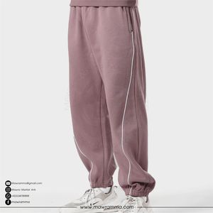 Ensemble de survêtement de luxe pour homme 2026 en molleton épais 100 % coton, avec logo personnalisé imprimé et strass, unisexe, streetwear décontracté, sweats à capuche - Product Image 5