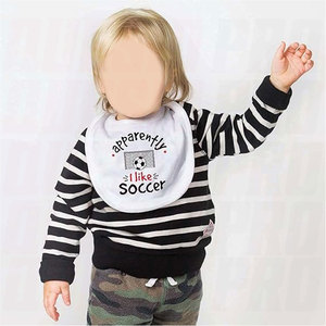 Baberos de Fútbol para Bebés, Baberos de Microfibra Suave con Temática de Fútbol para Niños y Niñas, Absorbentes y Cómodos para la Alimentación - Product Image 6