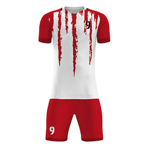 Ensembles de vêtements de football unisexes de haute qualité en gros, personnalisables, coupe automatisée, respirants, séchage rapide, manches courtes, élastiques, pour l'été - Product Image 5