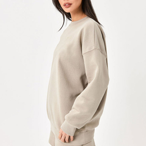 Sudaderas personalizadas para mujer, extragrandes, con forro polar, de algodón, estilo pullover, para adultos. - Product Image 3