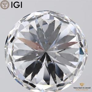 Diamante Cultivado en Laboratorio Eternal Spark de 5.50 Quilates, Corte Redondo CVD, Tamaño 11.13 MM, Color G, Claridad VS1, Certificado IGI, para Compromiso Perfecto - Product Image 3