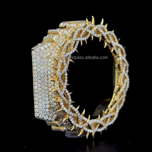ขอบนาฬิกา G-Shock รุ่น GA 2100 แบบเพชร สไตล์ Thorn แบบถอดได้  ผ่านการทดสอบเพชร  ขอบนาฬิกา G-Shock GA 2100 - Product Image 5