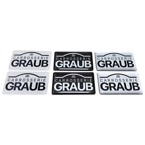 Autocollant en résine 3D en dôme époxy personnalisé avec logo de marque de véhicule, étanche - Product Image 6