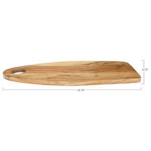 Planche à découper en bois d'acacia de qualité supérieure à la main planche à découper durable de forme personnalisée directement du fournisseur indien-vente en gros - Product Image 3