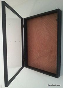 Minimalist Square Wood <b>Photo</b> <b>Frame</b> <b>Black</b> Matte Finish Wall Display Horizontal Orientation - Product Image 5
