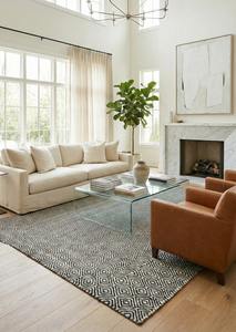 Alfombra de Lana y Yute Tejida a Mano, Reversible, Antideslizante, Apta para Mascotas, de Lujo para el Hogar, Lavable, para Dormitorio - Product Image 3