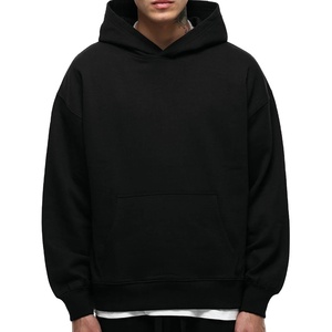 Sudadera con Capucha Oversize de Felpa de Poliéster/Algodón Grueso con Logotipo Bordado Personalizado y Estampado DTF en Relieve Ville Sports - Product Image 1