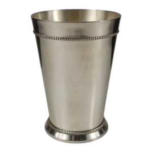 Stainless Steel Tumbler Classic Bead Edge Design <b>Reusable</b> For Party Cocktails Mojitos Beer Events Tulip <b>Cups</b> On Sale - Product Image 1