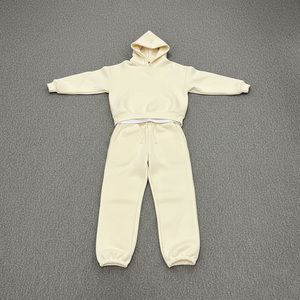 Chándal con Capucha Unisex Personalizado de Invierno Tallas Grandes Estilo Streetwear con Lavado Ácido, Poliéster/Algodón, Servicio de Marcajización al por Mayor Incluido - Product Image 3