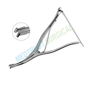 Juego de Instrumentos Quirúrgicos Manuales de Neurocirugía Kerrison Rongeur de 7 Pulgadas de Acero Inoxidable para Extracción de Huesos de Columna Vertebral - Product Image 2