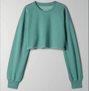 Conjuntos de Sudadera Corta para Mujer al por Mayor, Tallas Grandes, Estilo Casual Transpirable, de Calle, Manga Corta, Color Liso, con Botones, Efecto Lavado - Product Image 5