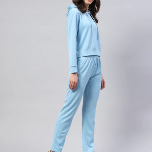 Conjunto Deportivo de Dos Piezas para Mujer, Estilo Holgado, Liso, de Alta Calidad, 100% Algodón, Felpa Técnica, en Pakistán - Product Image 2