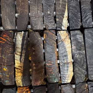 Escamas de cuerno de oveja natural auténticas para mango de cuchillo, material de cuerno de carnero para fabricación de mangos de cuchillos DIY, directamente del fabricante. - Product Image 2