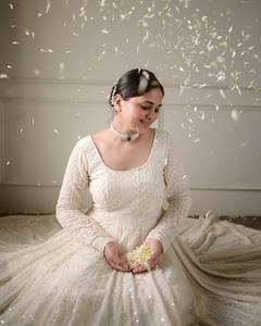 ชุดสูท Anarkali ใหม่ชุดปาร์ตี้หรูหราสไตล์แฟนซีชุดยาวออกแบบสำหรับผู้หญิงเหมาะสำหรับงานเทศกาลในโอกาสพิเศษ - Product Image 1