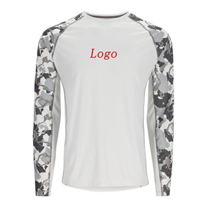 Maillot de pêche personnalisé à séchage rapide, respirant, imperméable, imprimé en sérigraphie, protection UV, chemises à manches longues pour hommes UPF 50+ - Product Image 3