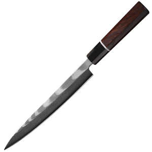 Cuchillo de Camping de Bolsillo, Acero de Damasco, Mango de Madera, Personalizable OEM - Product Image 4
