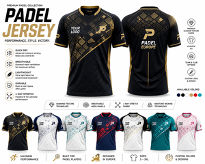 Op maat gemaakte padeltennis, pickleball en golf shirts voor dames, ademend, dry-fit, korte mouwen, polyester, groothandel - Product Image 2