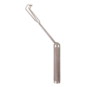 Retractor atrial Cooley derecho con hoja dentada, longitud total 9.25 pulgadas (23.5 cm), hoja 1-1/2 pulgadas x 1-1/2 pulgadas (3.8 cm x 3.8 cm) ZETOMEDPRO - Product Image 1
