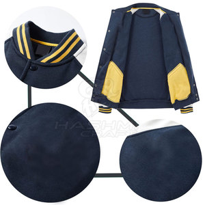 Wholesale Rate Top Quality Men Varsity Jacket Featuring Custom Colors And Style Great For Streetwear Outfit - Product Image 5