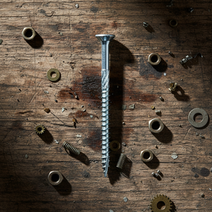 Tornillos de Cabeza Plana con Rosca Gruesa, de Acero al Carbono, Niquelados, con Óxido Negro, de Grado Industrial, Clase 4.8, 6.8, Métricos y en Pulgadas, con Accionamiento Torx - Product Image 1