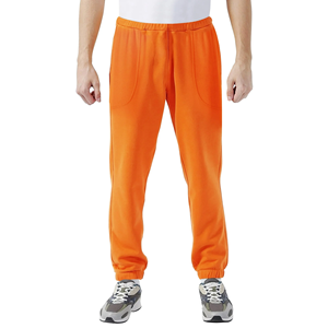 Nouveauté - Pantalon de jogging pour homme en taille plus, couleur verte, design personnalisé, doux, pour l'entraînement et le fitness, couleur unie - Product Image 4