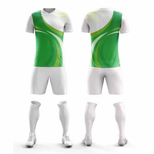 Nuevo Conjunto de Uniforme de Fútbol Unisex de la Mejor Calidad, Diseño Personalizado, Transpirable, de Secado Rápido, Ecológico, 100% Poliéster, Servicio OEM - Product Image 1