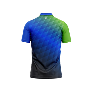 Vêtements de sport OEM/ODM personnalisables élégants, polo de tennis, de golf, de pickleball, uniformes d'équipe, spandex/polyester à séchage rapide - Product Image 2