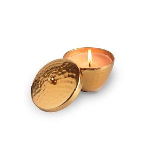 เทียนโลหะหอมกลิ่นทองคำ ใช้ซ้ำได้ กลิ่นมะลิโมกรา ติดทนนาน กลิ่นหอมผ่อนคลาย ตกแต่งสวยงาม - Product Image 1