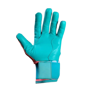 Guantes de Bateo de Béisbol Profesionales Personalizados, Palmas de Cuero Antideslizantes, Soporte Amplio para la Muñeca, Color Personalizado para Adultos, Ecológicos y Transpirables - Product Image 2