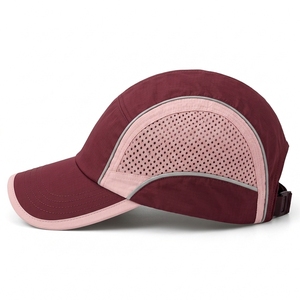 Custom running hats designed with airy mesh panels comfortable <b>headbands</b> and personalized colors for <b>sports</b> - Product Image 4