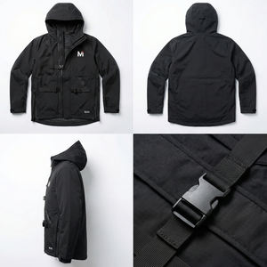 Vêtements de chasse techniques pour hommes, veste imperméable coupe-vent pour le camping, MALUZA INDUSTRIES - Product Image 6