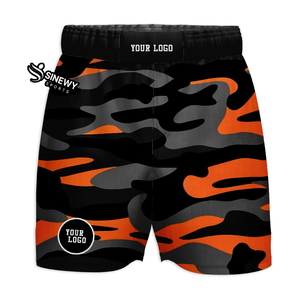 SINEWY SPORTS Conjunto de Equipamiento de Boxeo Personalizado con Estampado de Camuflaje, Logotipo Frontal, Unisex, Secado Rápido, Transpirable, Spandex/Poliéster, Corte Holgado - Product Image 3