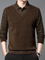 Saisonaler Strickpullover für Damen, warm, gemütlich, atmungsaktiv, stilvolle Winterkleidung, elegant, entspannt, lässige Passform, modischer Pullover.