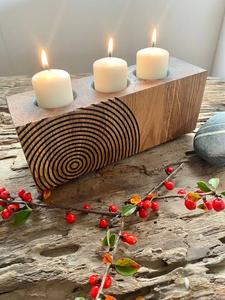 New wooden candle holder single pcs handmade Indian artisan <b>top</b> seller premium <b>table</b> <b>decor</b> home <b>decor</b> - Product Image 3