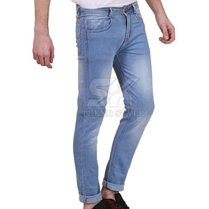 Pantalones Vaqueros Lisos para Hombre, Talla Personalizada, Ropa de Invierno para Hombre, Pantalones Vaqueros de Color Sólido - Product Image 3