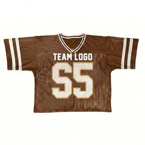 Custom Full Print Streetwear Football Jersey High Quality Sublimation american football uniform, American Football Jersey - Product Image 1