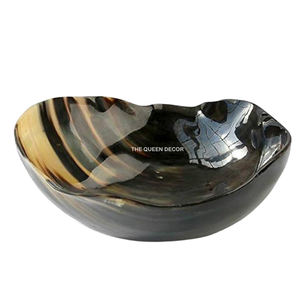 Accesorios de Cocina para Restaurantes y Hoteles, Tazón Clásico de Color Natural para Mesa de Comedor, Cuerno Real, para Servir - Product Image 3