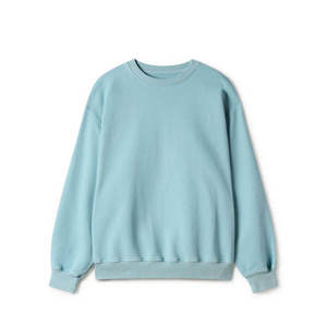 Vente en gros Nouveauté Hiver 2026 Sweat-shirts sans capuche oversize pour homme, coupe ample, pull thermique, nouvelle mode, grandes tailles - Product Image 3