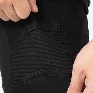 Wholesale Armored Motorcycle Pants Multiple Pockets Touring Motorcycle <b>Jeans</b> Aramid Lined Motorbike Cargo Denim <b>Jeans</b> - Product Image 4