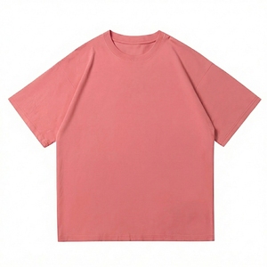 100% Combed Cotton Men T-shirt Oversized Tshirt Heavyweight Tshirt High Quality Low Price Customized Logo Soft T-shirt - Product Image 2