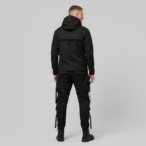 men techwear pants with durable stitching and reinforced seams for reliability mens techwear pants with flexible fit - Product Image 6
