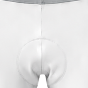 Shorts de cyclisme blancs gris argentés avec rembourrage, séchage rapide, respirants, extensibles, pour la course sur route, l'entraînement et les performances sportives - Product Image 6