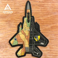 Patch en PVC souple et durable Aifran OEM personnalisé pour chapeaux, vestes, sacs – Logo en relief – Fournisseur d'usine