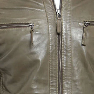 PURITY SPORTS Best Quality High Street Men's Casual <b>Winter</b> <b>Leather</b> <b>Jacket</b> Zipper Closure Stand Collar Windproof Breathable - Product Image 6